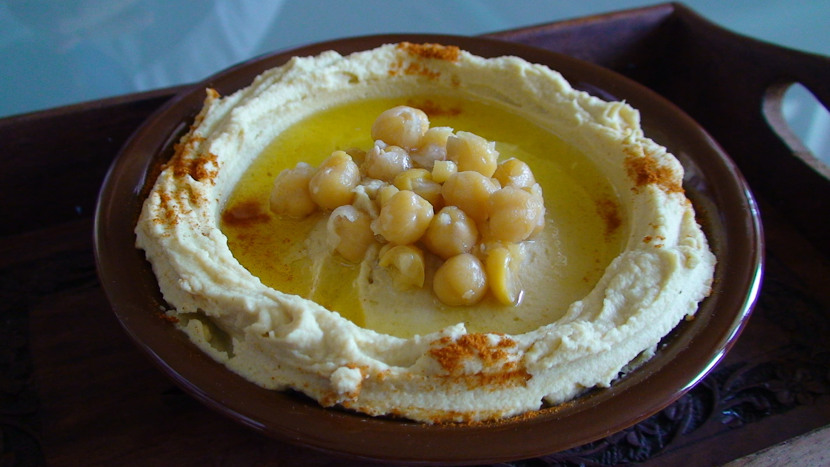 Wikimedia photo of Hummus
