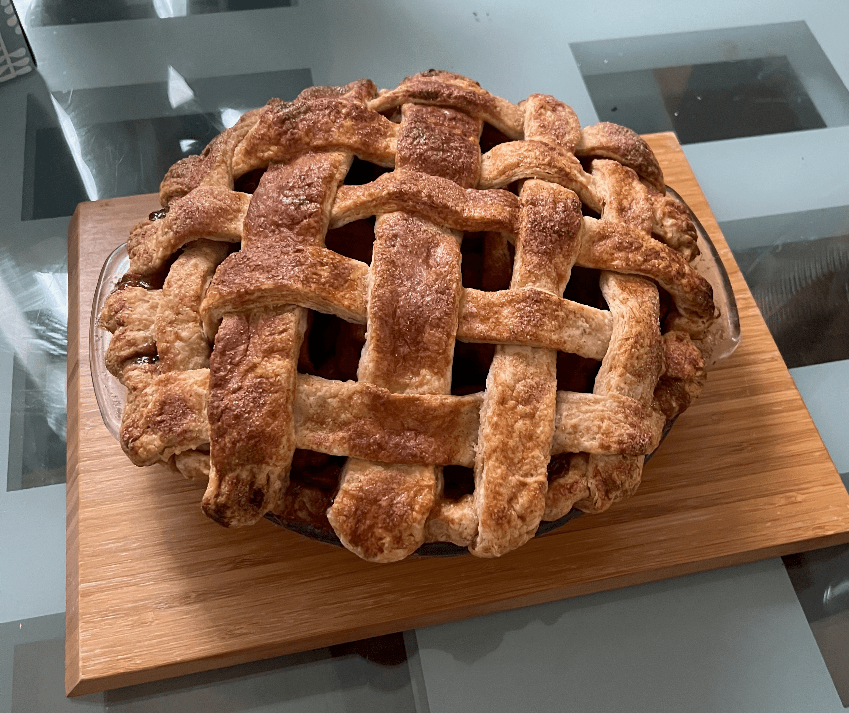 Wikimedia photo of Apple pie