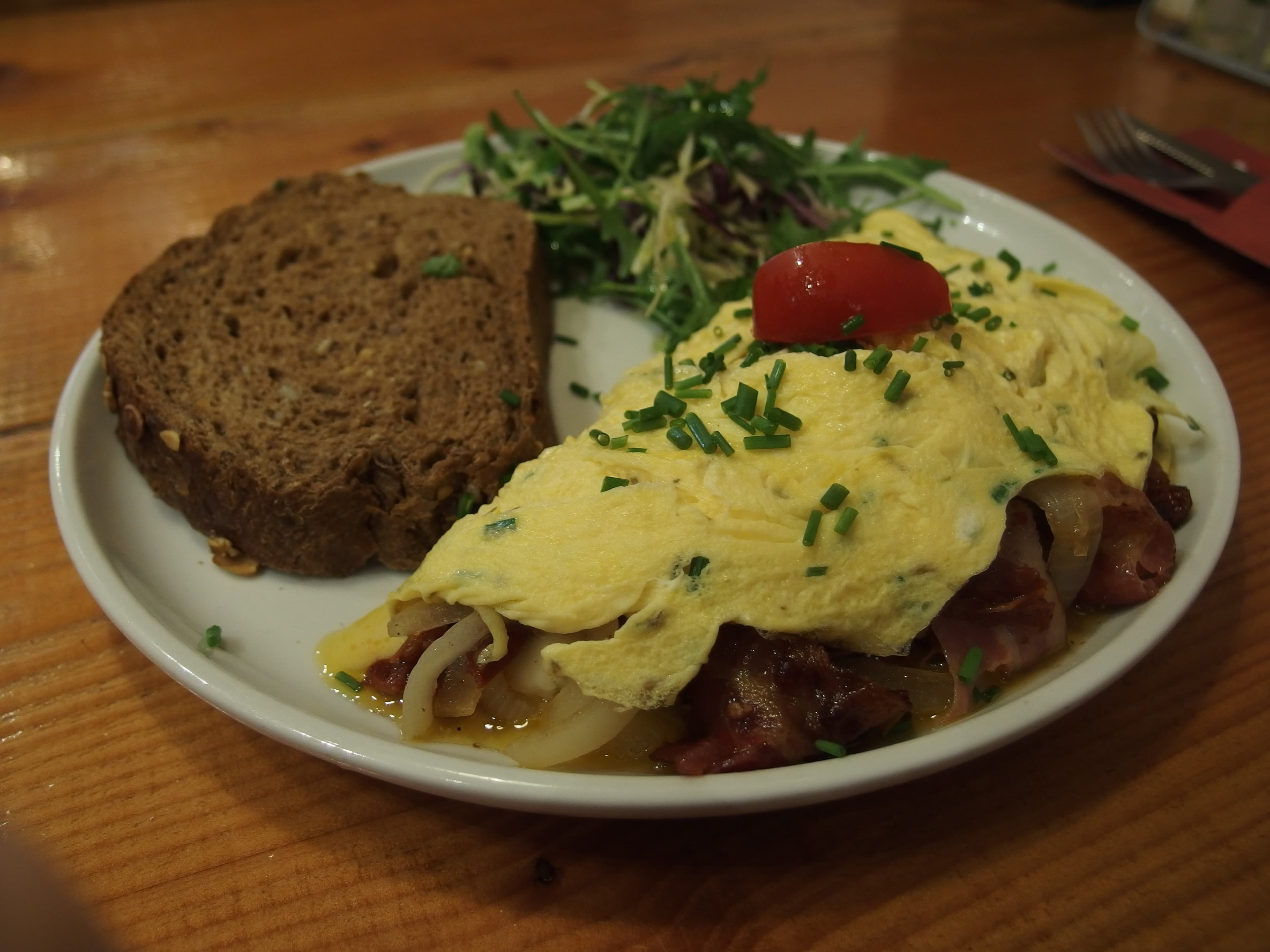 Wikimedia photo of Omelette