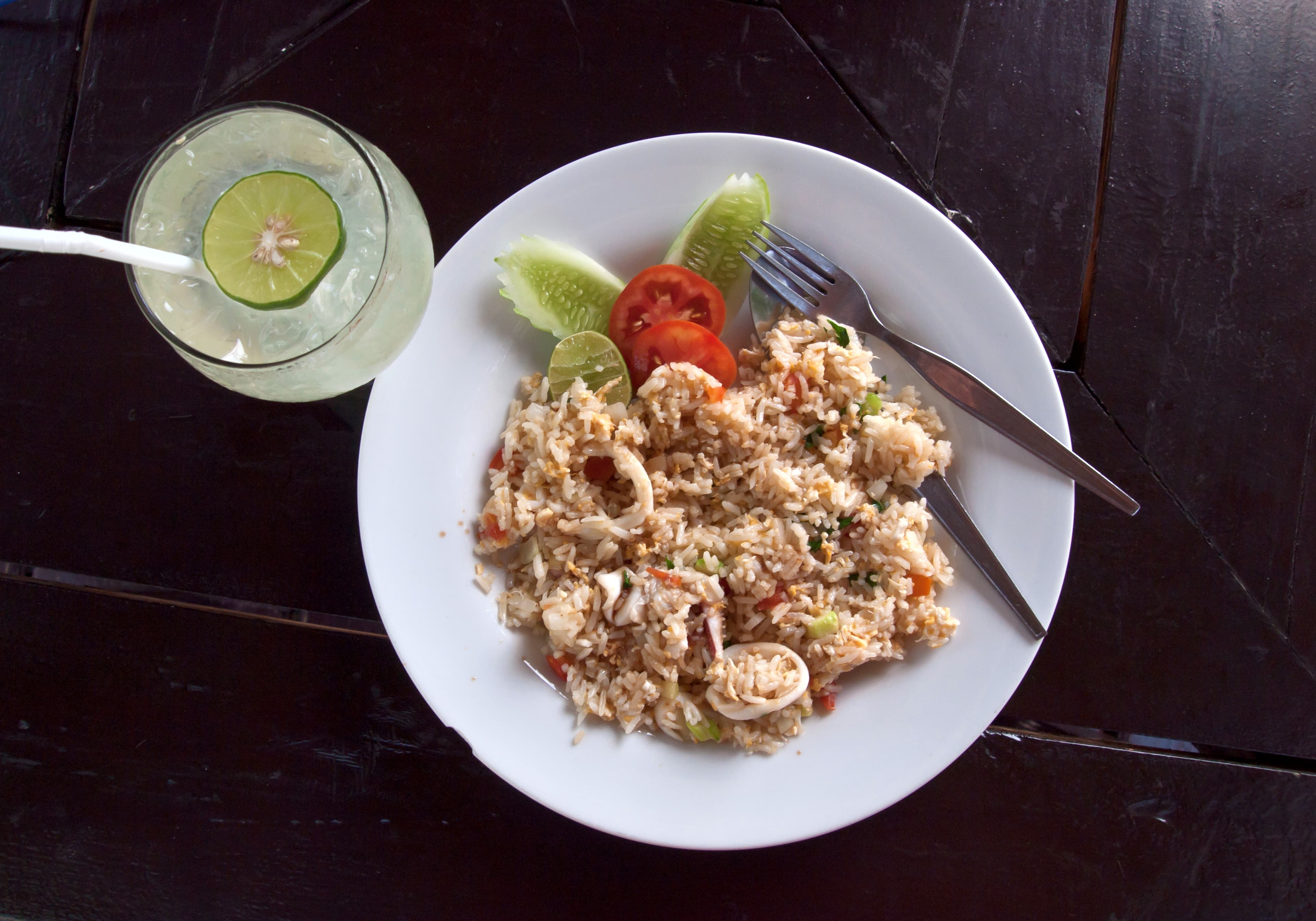 Wikimedia photo of Fried rice